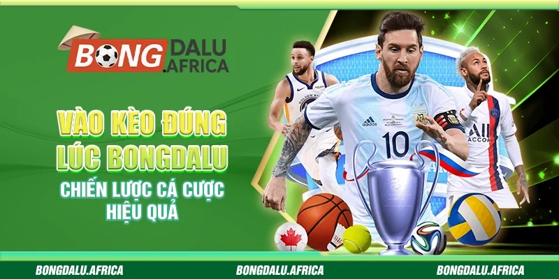 Vào Kèo Đúng Lúc Bongdalu - Chiến Lược Cá Cược Hiệu Quả